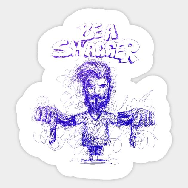 Be a Swagger Sticker by WAYOF